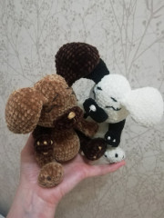 Чудесные друзья связаны по МК замечательного мастера @oksanka.toys
