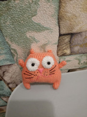Котик по мк @dysiali_crochet