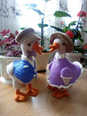 1018dc8f-2955-4e7e-abaa-f9f4d9154c6c.jpg (72.38 КБ) 1629 просмотров Гусиная парочка. МК Наталья Балык.