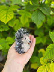 4toUACmy03w.jpg (175.2 КБ) 4996 просмотров Ёжик квязан по МК Натальи Маргевич