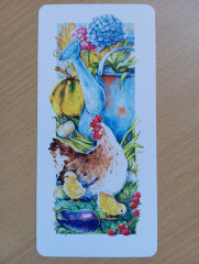 1000022844.jpg (222.48 КБ) 2084 просмотра Курочка, размер вполовину от обычной открытки