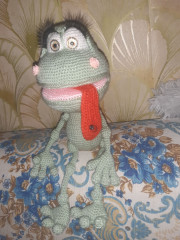 20240114_181700.jpg (275.46 КБ) 597 просмотров Лягушонок Квак от Елены Беловой