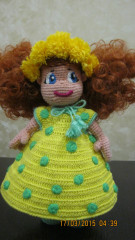 Кукла Даринка для больных деток города Ростова (вязали на сайте Сатилина)