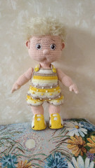 Малыш АНТОШКА тоже от Анечки Садовской. С нею я связала несколько игрушек, и очень ей благодарна.