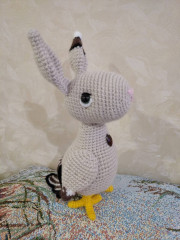 Знакомьтесь - За*бушек от Светланы Логиновой (дек.2022). И да, я с нею согласна - отдыхать нужно больше, а не сшивать игрушки в полусонном состоянии.