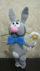 Зайка СТЁПКА-РОМАНТИК от Анастасии Анпилоговой (Сатилина, 2016).jpg (144.6 КБ) 402 просмотра Зайка Стёпка-романтик. Связан вместе с Анастасией Анпилоговой в 2016-м