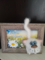 20211103_111112.jpg (127.22 КБ) 4132 просмотра Фоторамка с котенком