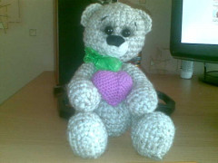 мих.jpg (56.82 КБ) 4986 просмотров Моя самая первая вязаная игрушка