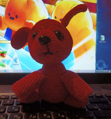 IMG_20220611_220138.jpg (180.39 КБ) 6376 просмотров #варежка-щенок из мультика