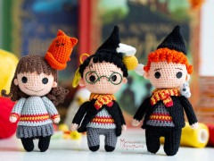 гарри и друзья .jpg (251.22 КБ) 8342 просмотра Рони и Красота, Гермиона и Живоглот, Гарри и снитч