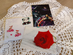 IMG_20220802_153908.jpg (244.86 КБ) 2672 просмотра А ещё открыточка к дню рождения и с маленьким принцем в мою коллекцию...