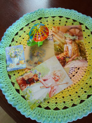 IMG_20220804_100336.jpg (347.77 КБ) 2609 просмотров Вот такая красота мне пришла... спасибо большое!!!! И собачка и ромашка))<br />А мы вчера ходили на МК расписывать черепашек..это Тихона творение))<br />Всем хорошего дня!!!