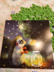 IMG_20221129_192852.jpg (184.48 КБ) 3471 просмотр Милый ёжик с чудесным посланием