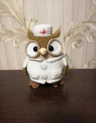 Screenshot_20230110_004038_com.vkontakte.android_edit_677740647833039.jpg (163.99 КБ) 9766 просмотров Моя совушка. Связана по мк Тамары Новак сова Докторетта.