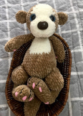 E80C1C4C-B393-49A9-82C0-A081E6769DAE.jpeg (249.74 КБ) 9518 просмотров Выдрёнок по мк Vikusik toys