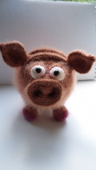 20180531_055326.jpg (95.53 КБ) 9686 просмотров Свинка Пирожок по мк Елены Букиной