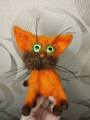 1714474386.jpg (170.96 КБ) 8563 просмотра Котик на проволочном каркасе