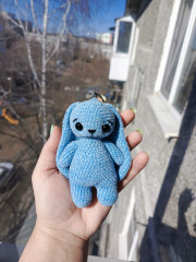 1000137708.jpg (198.64 КБ) 8456 просмотров Длинноухий зайчик, связан из микровелюра